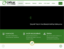Tablet Screenshot of cabukambalaj.com